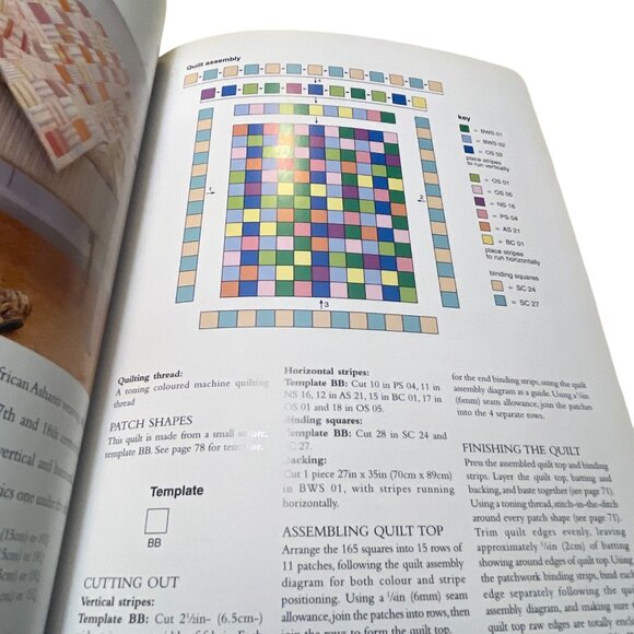 Patchwork And Quilting Book Number 2 By Kaffe Fassett 20 Projects - Picture 12 of 13